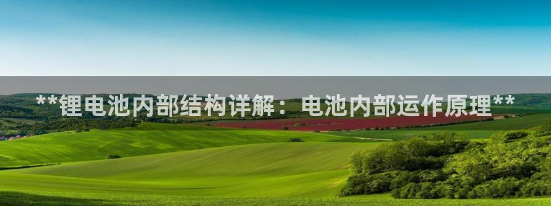 尊龙凯时法充十万返现多少：**锂电池内部结构详解：电池内部运作原理**