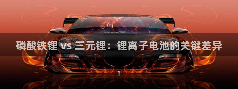 尊龙网站登录：磷酸铁锂 vs 三元锂：锂
