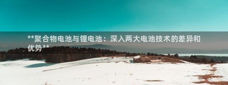 尊龙d88手机版下载：**聚合物电池与锂电池：深入两大电池技术的差异和
优势**