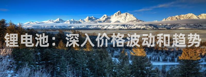 尊龙凯时v7要冲多少：锂电池：深入价格波动和趋势